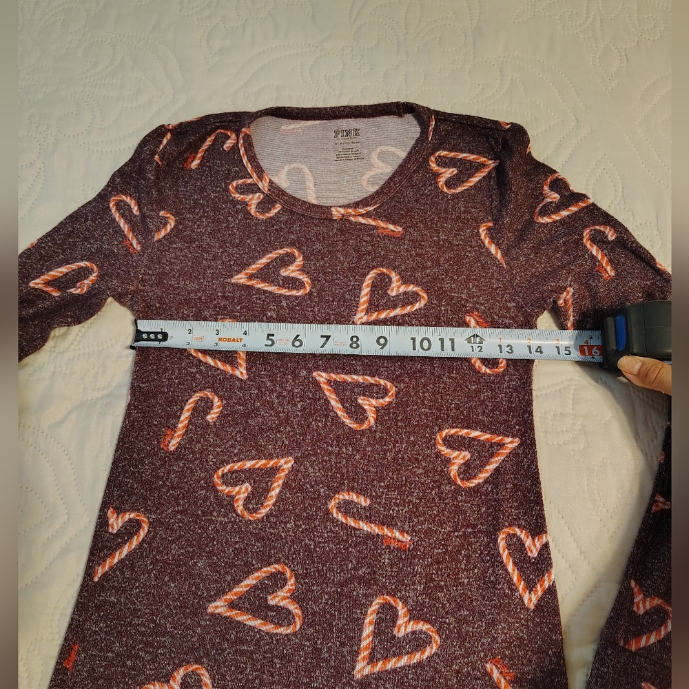 Heart Patterned Pajama Set - Picture 6 of 8